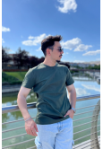 Haki Yeşili Yetişkin T-SHIRT