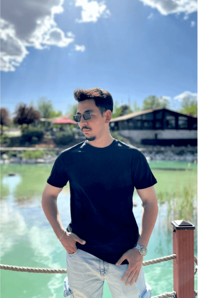 Siyah Yetişkin Basıc T-Shirt