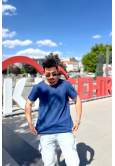Lacivert Yetişkin Basic T-Shirt