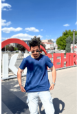 Lacivert Yetişkin Basic T-Shirt