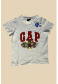 Beyaz Üzeri Paw Petrol Baskı Detaylı Çocuk T-shirt
