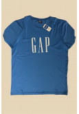 Mavi Gap Detaylı Yetişkin T-shirt
